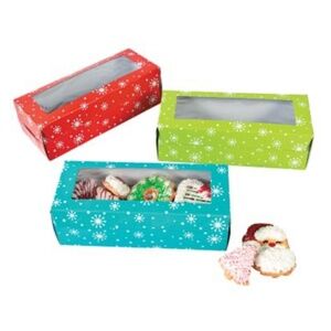 24 Holiday Cookie Boxes - NWT